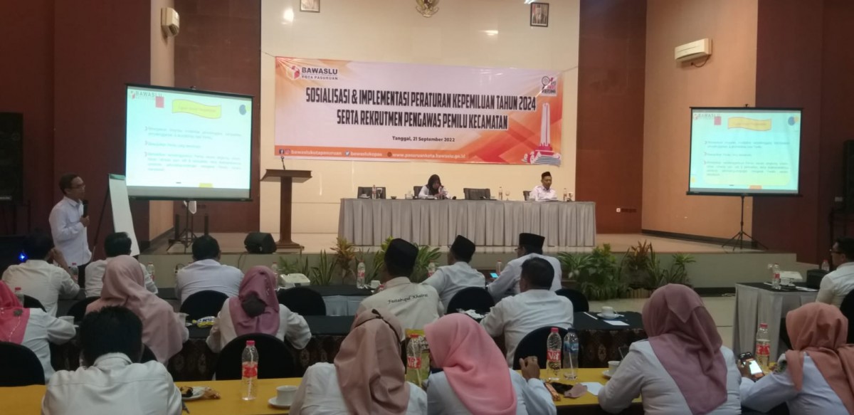 Info Maszeh! Bawaslu Kota Pasuruan Buka Lowongan Petugas Pengawas Pemilu Lho