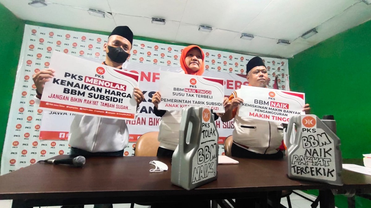 Kenaikan BBM Bersubsidi, PKS Jatim: Kami Harus Berpihak pada Rakyat