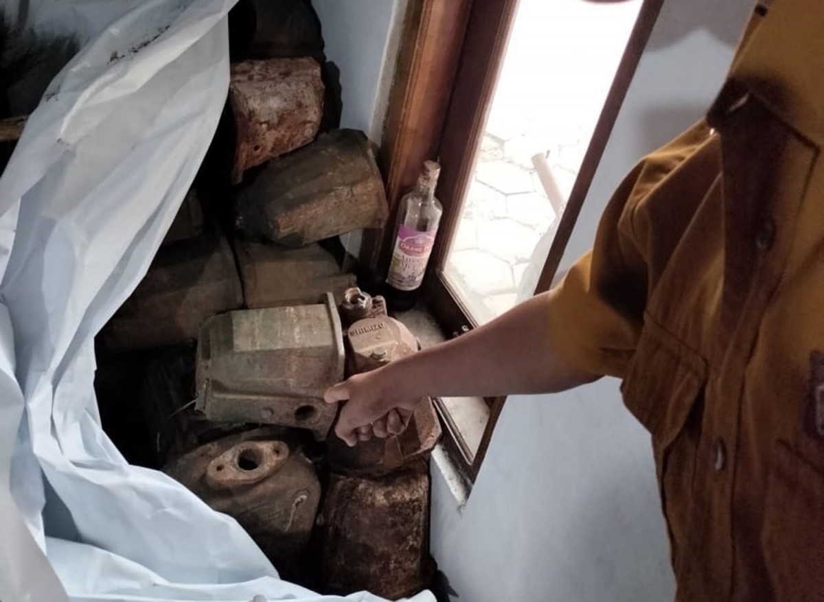 Edan! Remaja ini Curi Puluhan Pompa Air di Bangunan Kosong Selama Tiga Bulan