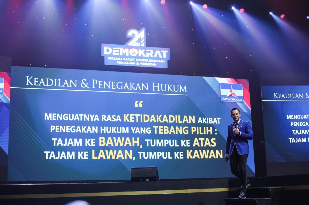 Rapimnas Partai Demokrat, AHY: Indonesia sedang Tidak Baik