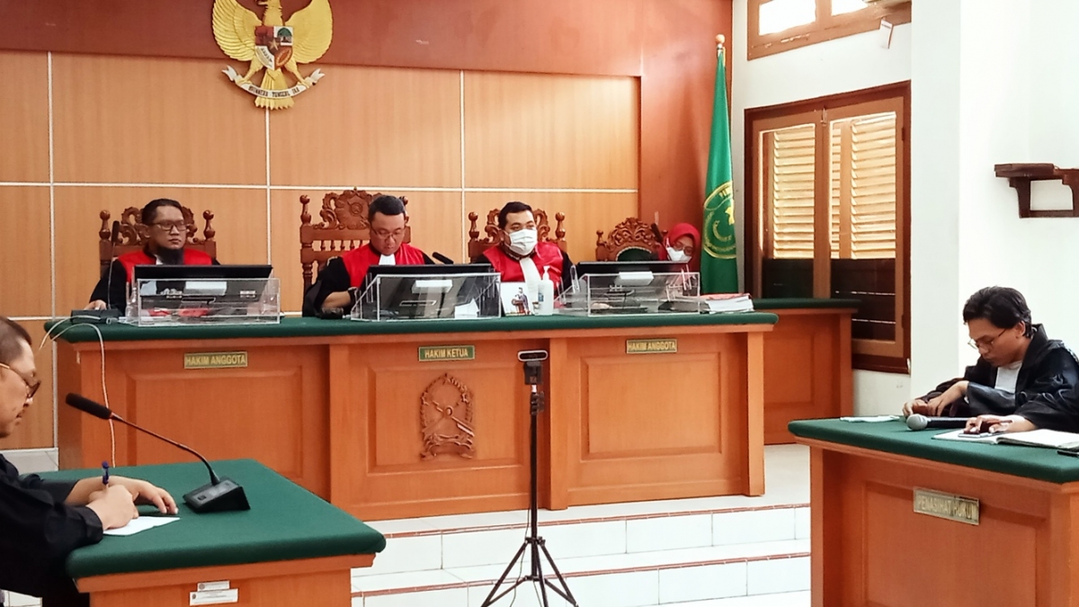 Persidangan di PN Pasuruan.(Foto: Moch Rois)