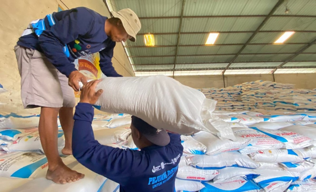 Distribusi pupuk bersubsidi (Foto: Dok. Pupuk Indonesia)