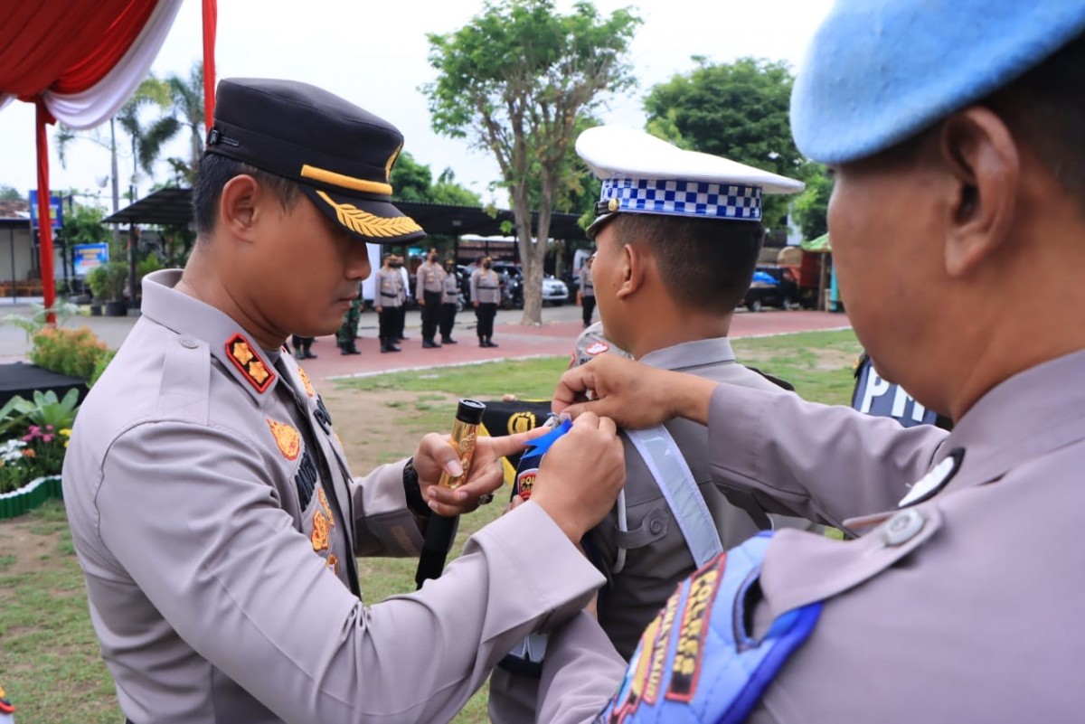Gelar pasukan Operasi Zebra Semeru. (Foto: Humas Polres Madiun)