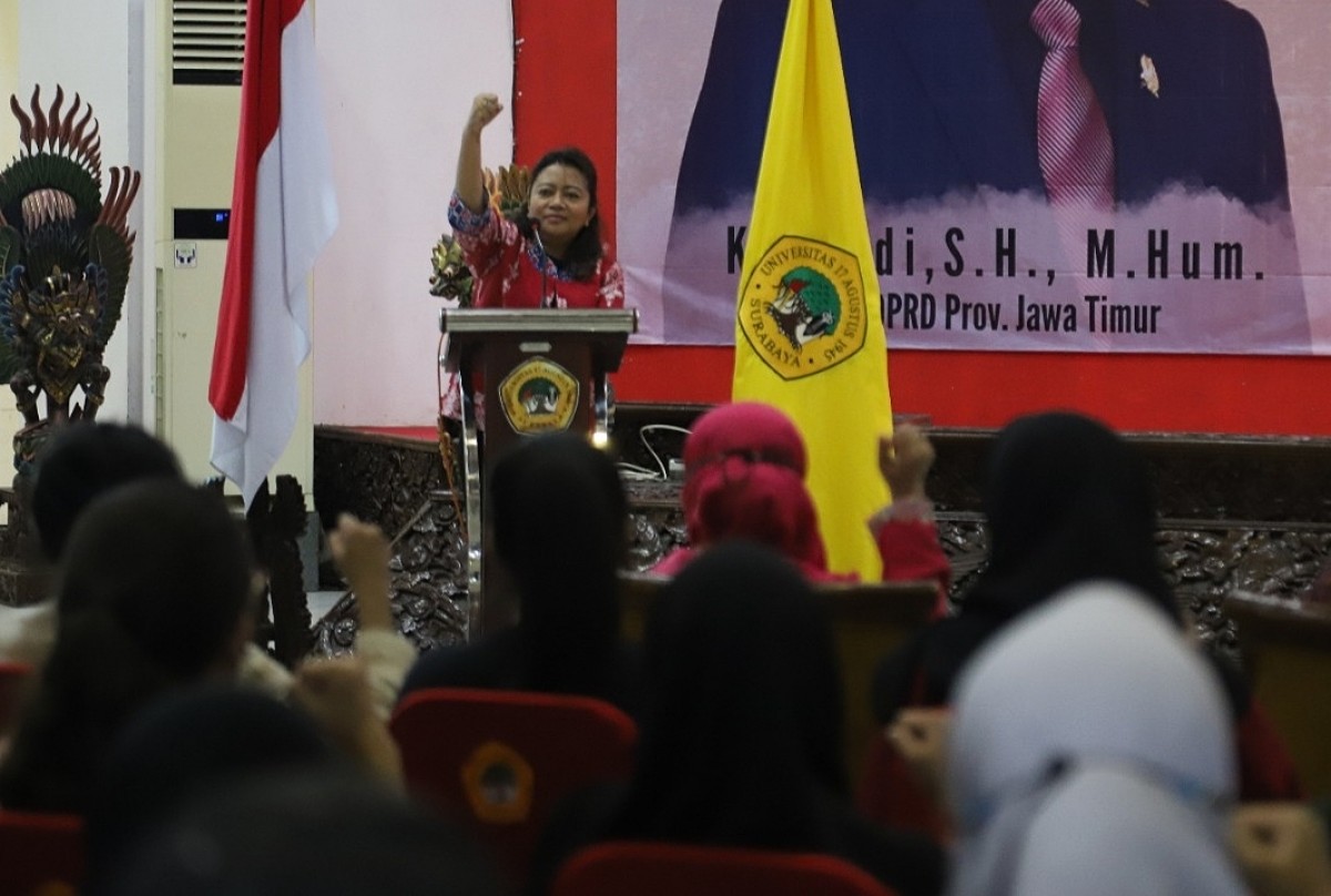 Anggota Komisi B DPRD Jatim, Agatha Retnosari. (foto: jatimnow.com)