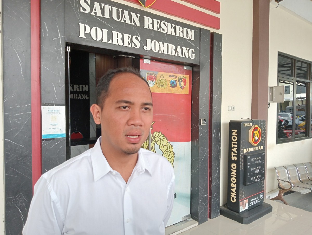 Kasat Reskrim Polres Jombang AKP Giadi Nugraha.(Foto: Elok Aprianto)