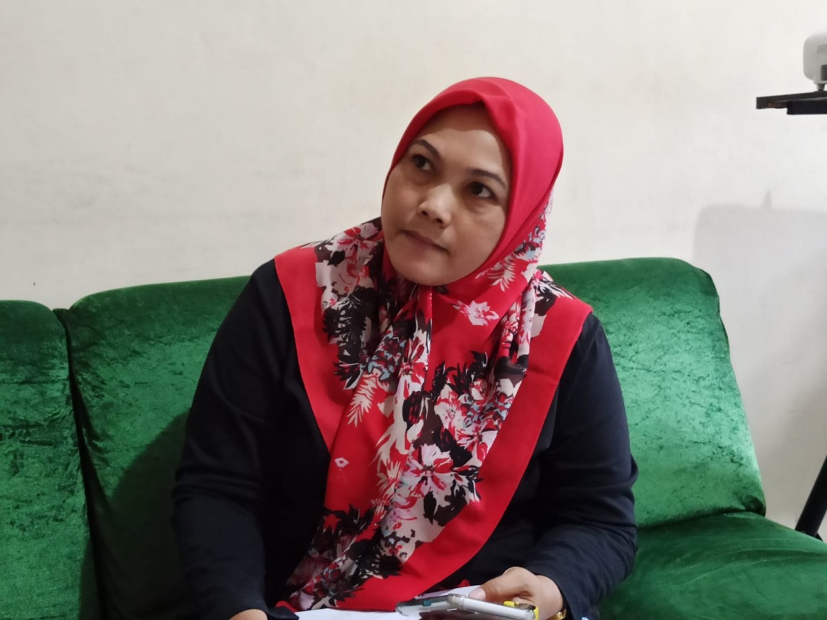 Kabid Pemerintahan Desa (Pemdes) Dinas Pemberdayaan Masyarakat Desa (DPMD) Kabupaten Ponorogo Anik Purwani.(Foto: Mita Kusuma/jatimnow.com)