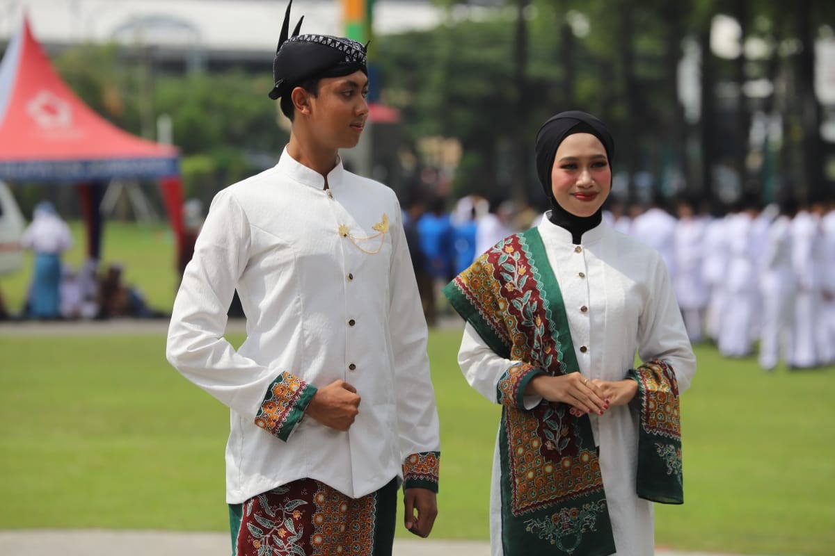 Busana khas Jombang. (Foto-foto: Elok Aprianto/jatimnow.com)