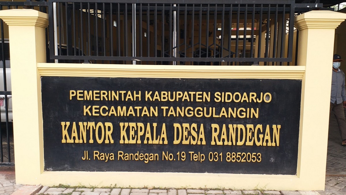 Kantor Desa Randegan.(Foto: Zainul Fajar)