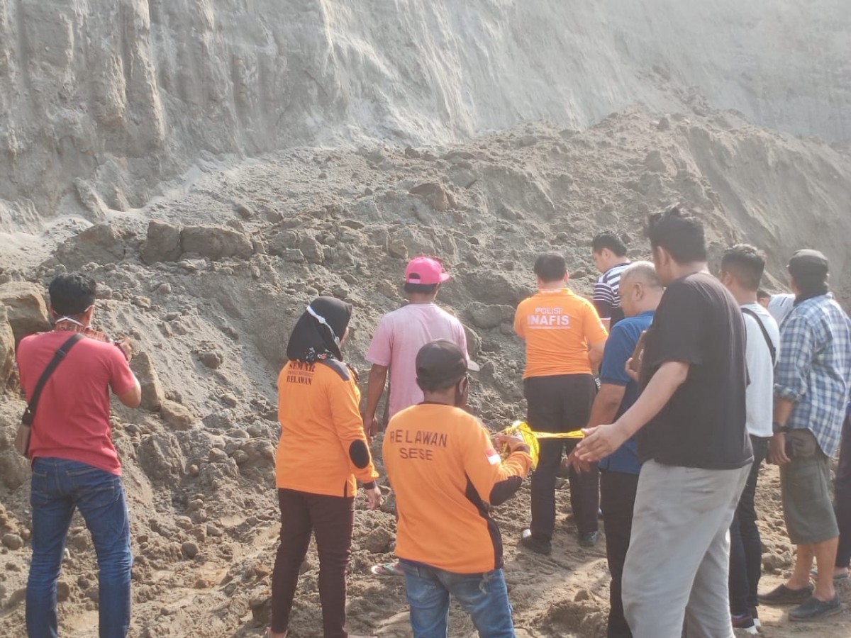 Galian C di Mojokerto Longsor, Dua Tewas