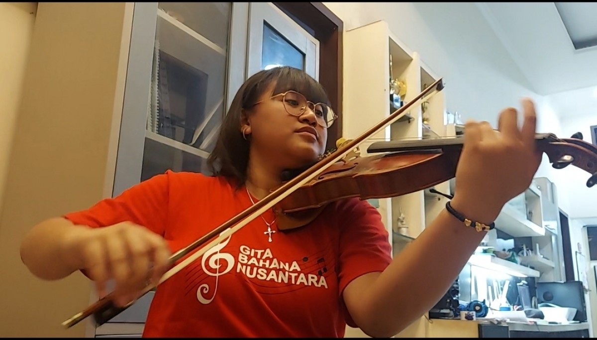 Gabriela Grace Natalie. (Foto: Ni'am Kurniawan)