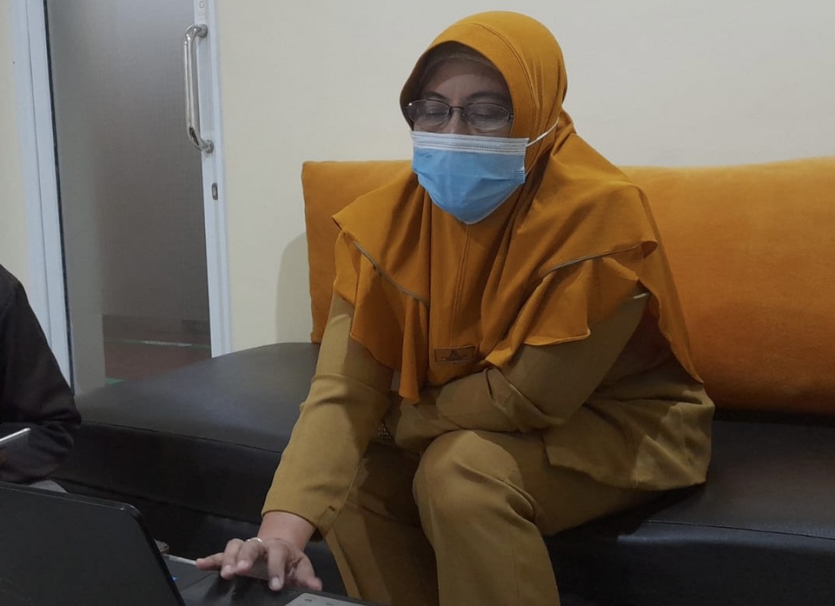 Kasi Pencegahan Pengendalian Penyakit Menular (P2PM) Dinas Kesehatan Kabupaten Kediri, Retno Handayani (Foto: Yanuar Dedy/jatimnow.com)