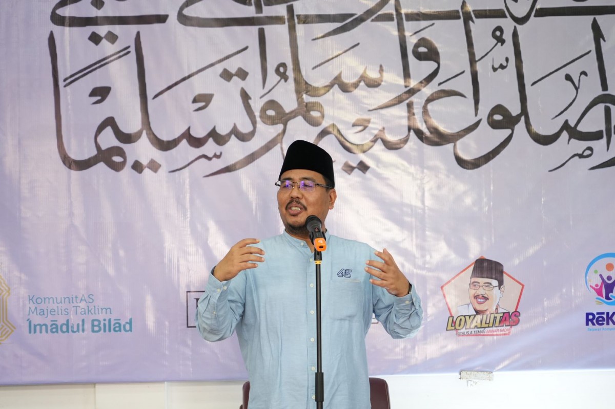Peringatan Maulid Nabi, Anwar Sadad Temui Majelis Taklim Imadul Bilad
