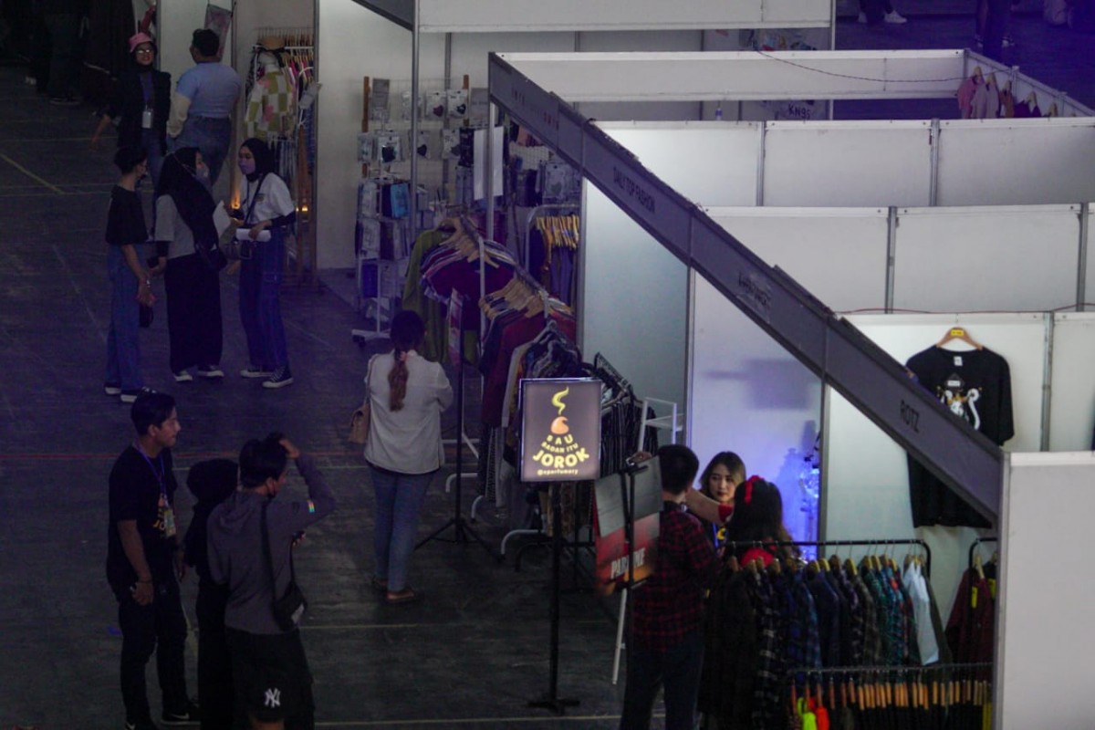 Kemeriahan UMKM Festival Indonesia di Surabaya (Foto-foto: Zain Ahmad/jatimnow.com)