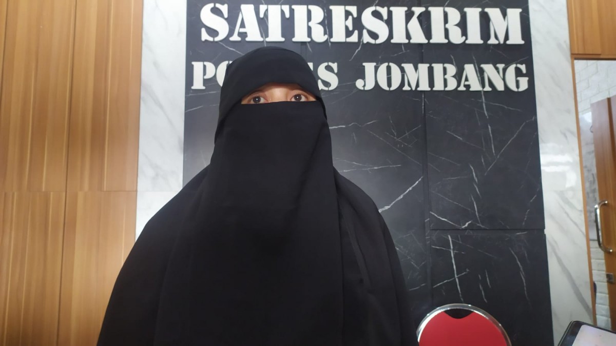 Korban investasi pakan ternak bodong yang melapor ke Polres Jombang. (Foto: Elok Aprianto/jatimnow.com)