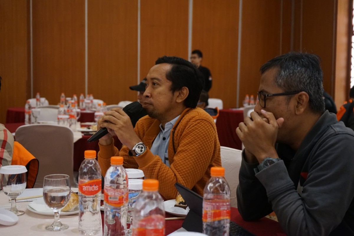 Media gathering KPU Jatim dengan para jurnalis di Jatim (Foto: KPU Jatim/jatimnow.com)