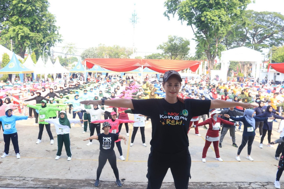 Senam Pasuruan Resik. (Foto: Pemkot Pasuruan)