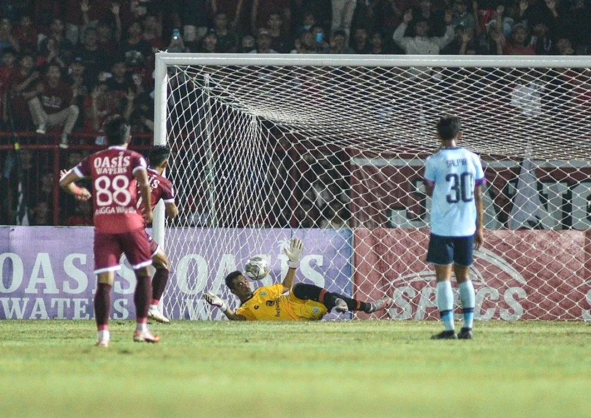Pertandingan Persijap Jepara kontra Persela Lamongam. (Foto: Ig. Perselafc)