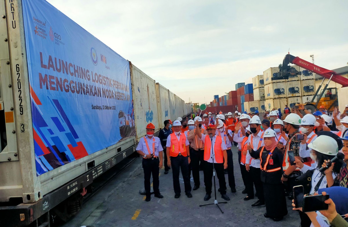 KKP Gandeng PT Kereta Api Logistik Optimalkan Akses Transportasi dan Distribusi