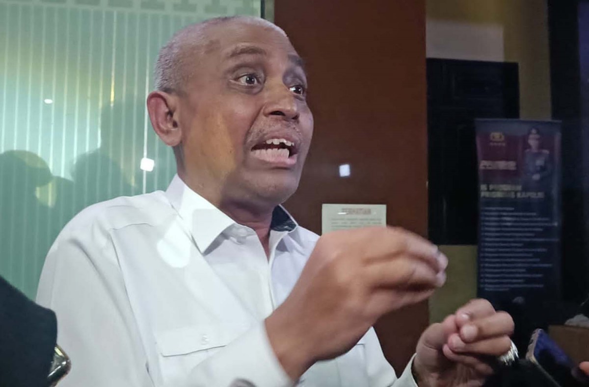 uru Bicara Ketum PSSI, Ahmad Riyadh (Foto: Zain Ahmad/jatimnow.com)