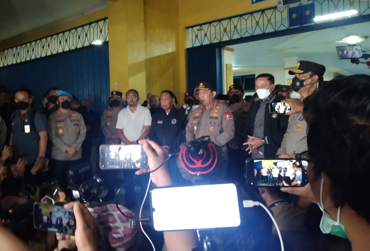 Kapolri Pastikan Korban Jiwa dalam Tragedi Kanjuruhan 125 Orang