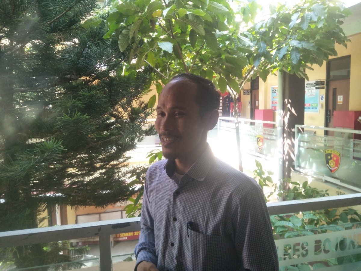 Ketua LBH Buruh dan Rakyat Surabaya Agus Supriyanto (Foto: Misbahul Munir/jatimnow.com)