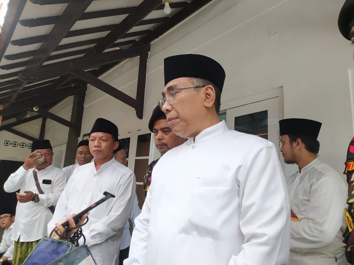 Apel Nasional Hari Santri di Ponpes Tebuireng, Jombang.(Foto: Elok Aprianto)