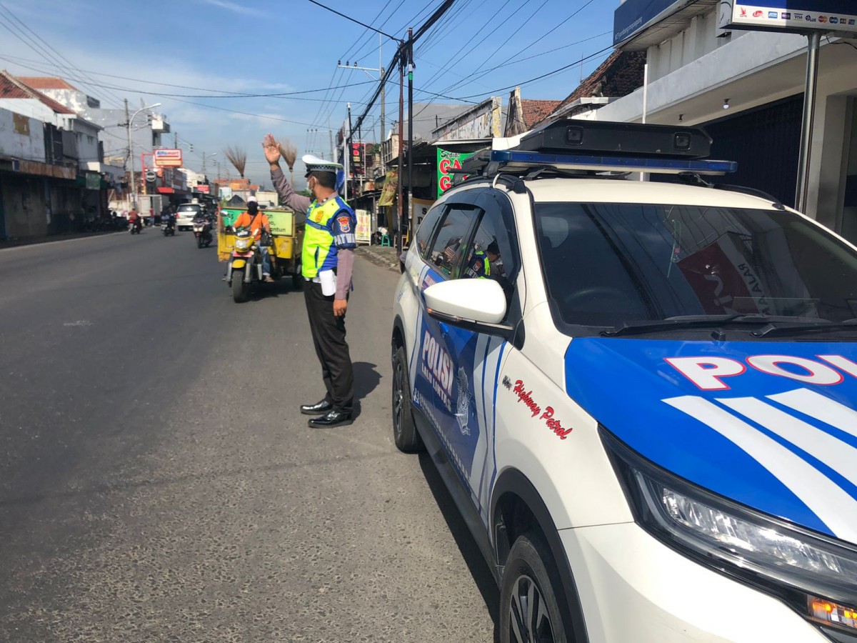 Mobil elektronik tilang (ETLE) Satlantas Polres Jombang.(Foto: Dok. Humas Polres Jombang)