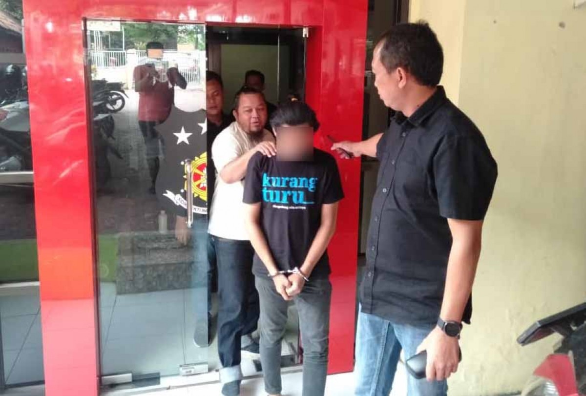 Ini Penampakan Pelaku Pria Video Mesum di Mojokerto