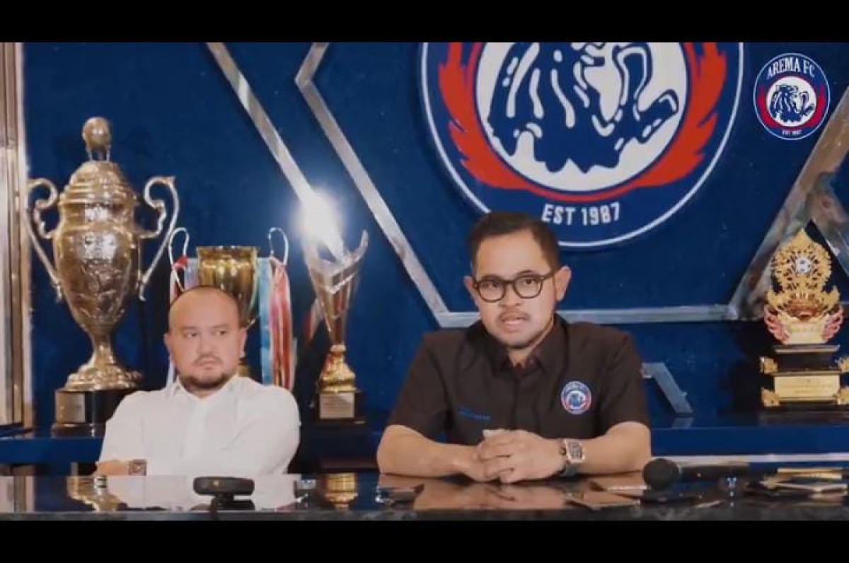 Presiden Arema FC Gilang Widya Pramana. (Foto: Tangkapan layar Instagram @juragan_99)