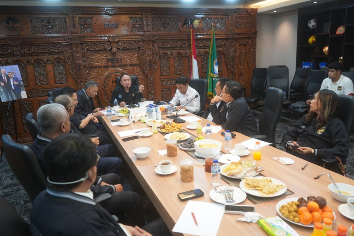 Rapat PSSI.(Foto: Web PSSI)
