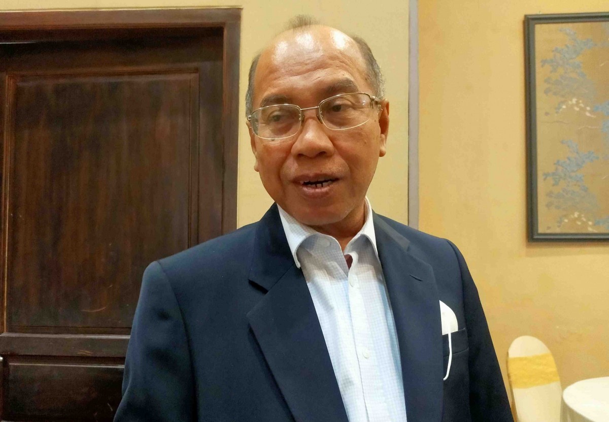 Rektor UM Surabaya DR dr Sukadiono MM. (foto: Farizal Tito/jatimnow.com)