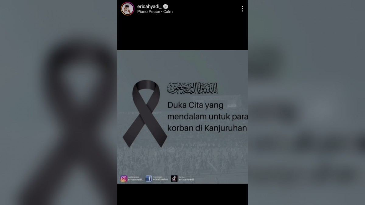 Tangkapan layar Instagram Wali Kota Surabaya Eri Cahyadi.