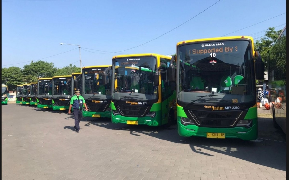 Bus Trans Jatim (Foto: Dok. jatimnow.com)