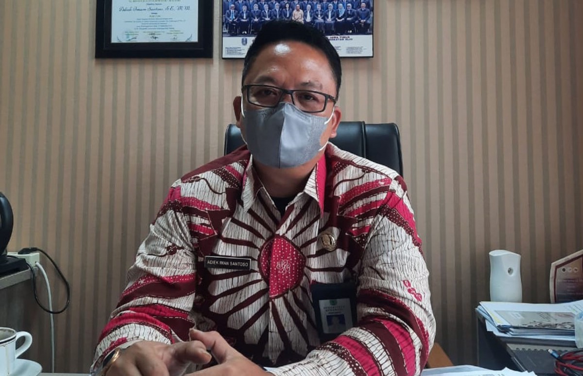 Sekretaris Dinsos Kota Batu, Adiek Imam Santoso (Foto: Galih Rakasiwi/jatimnow.com)