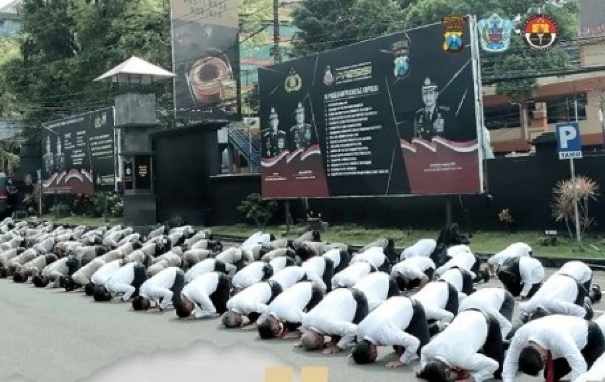 Tangkapan layar (Foto: Polrestamalangkotaofficial)