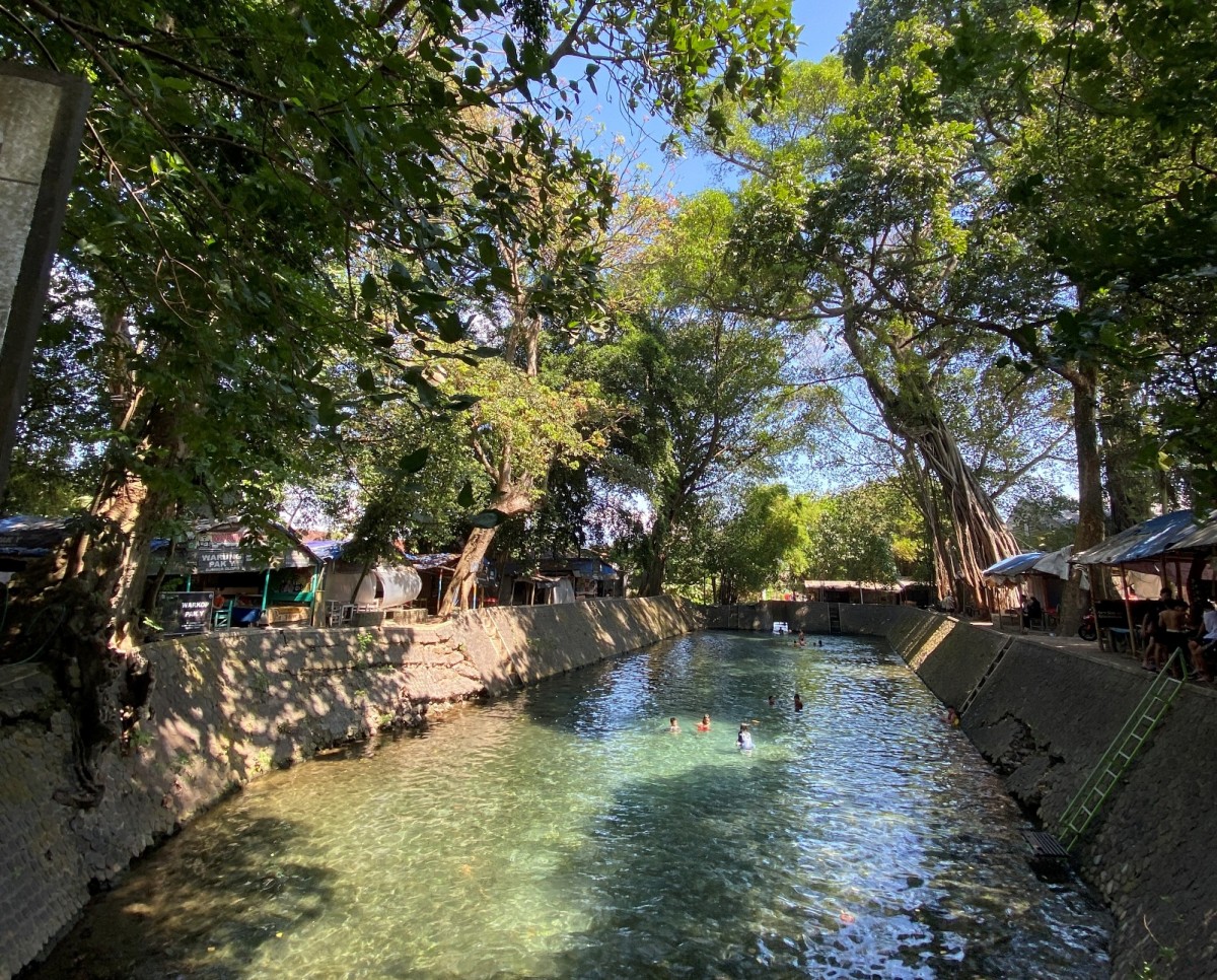 Kesejukan Sumber Dlopo di Kabupaten Kediri.(Foto-foto: Yanuar Dedy/jatimnow.com)