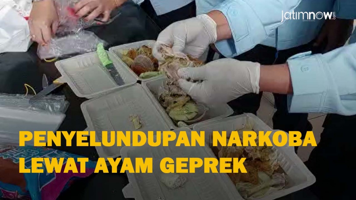 Video: Penyelundupan Narkoba Lewat Ayam Geprek
