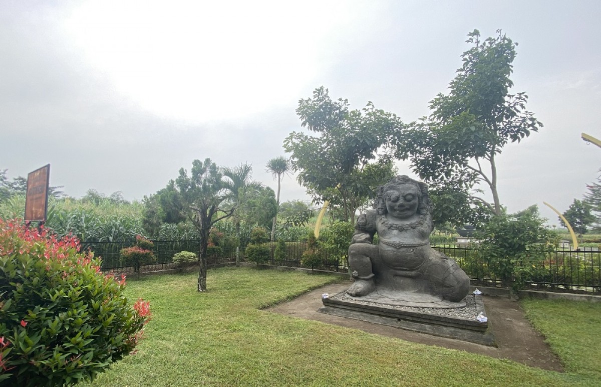 Arca Totok Kerot di Desa Bulupasar, Kabupaten Kediri. (Foto: Yanuar Dedy/jatimnow.com)