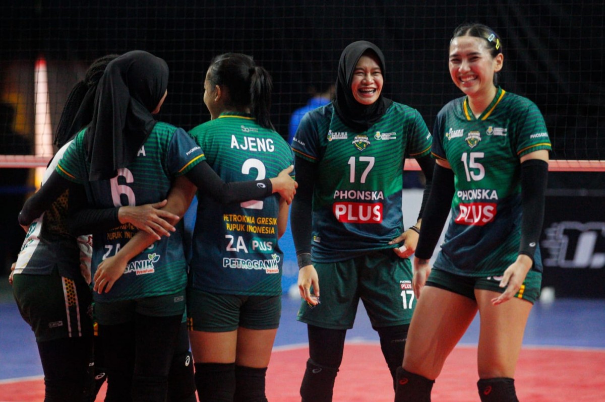 Tim Putri Petrokimia Gresik.(Foto: Humas Livoli)