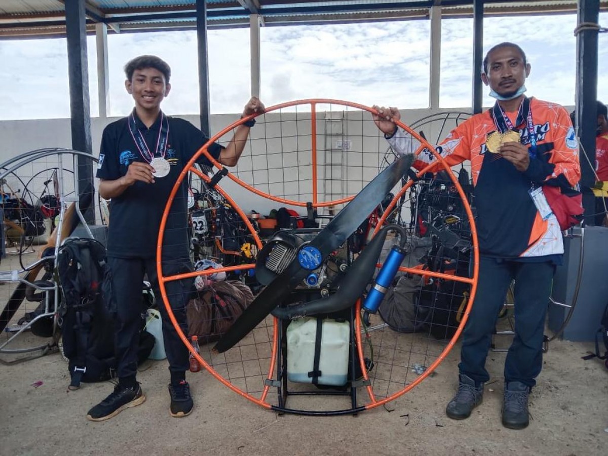 Cerita Atlet Paramotor Muda Asal Mojokerto