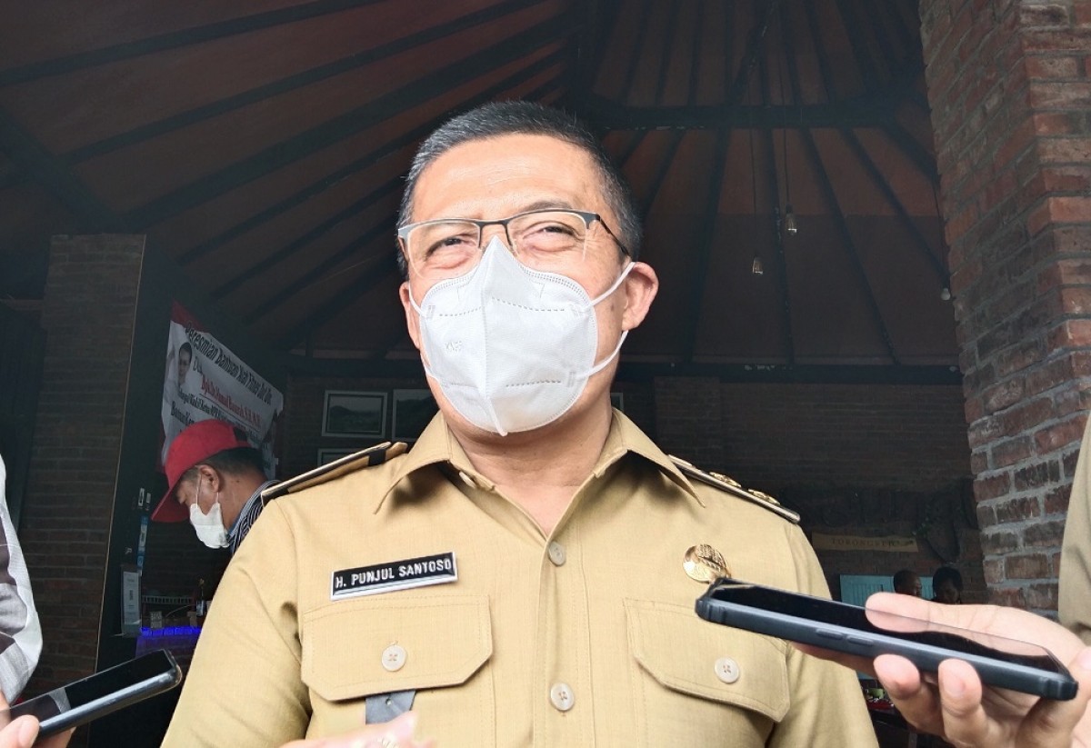 Punjul Santoso Wakil Wali Kota Batu. (Foto: Galih Rakasiwi/jatimnow.com)