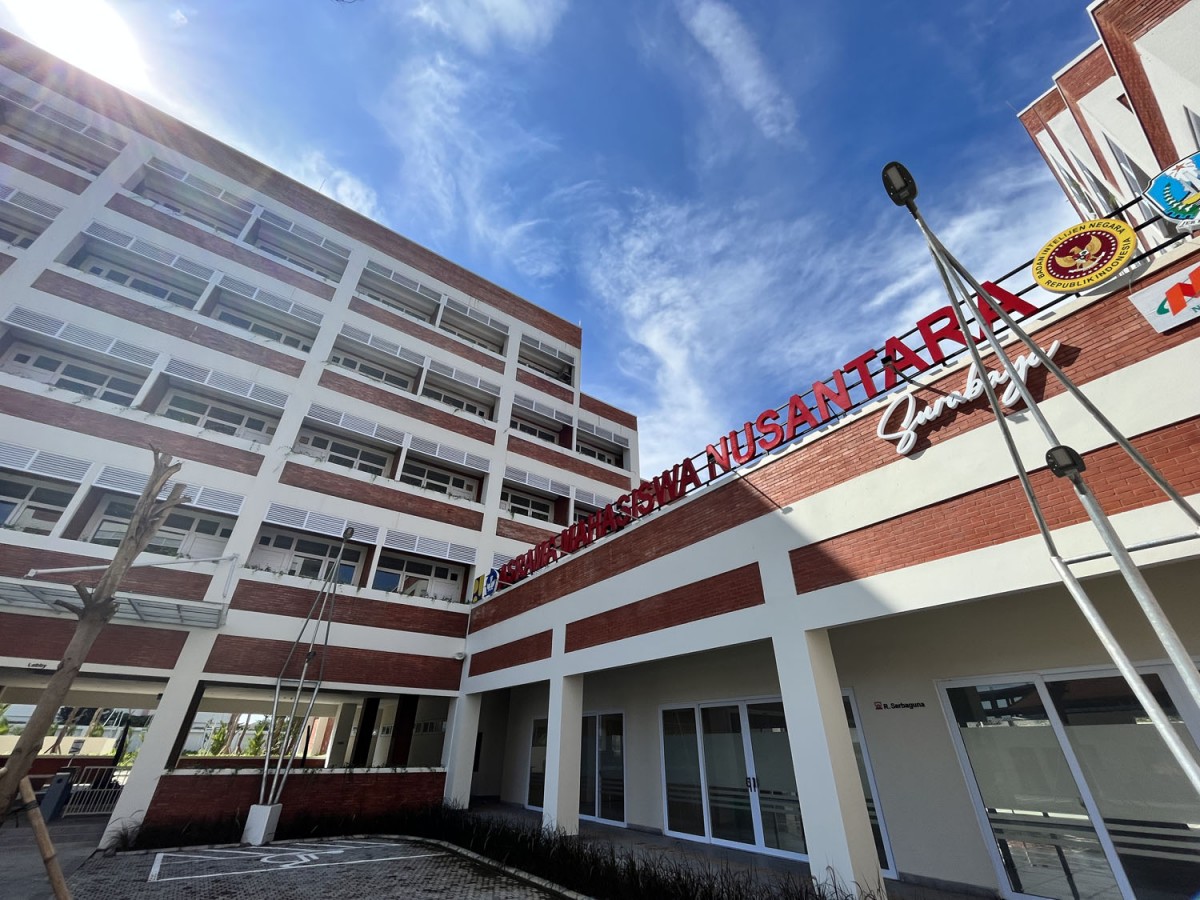 Asrama Mahasiswa Nusantara di Surabaya (Foto: Nizwan for jatimnow.com)