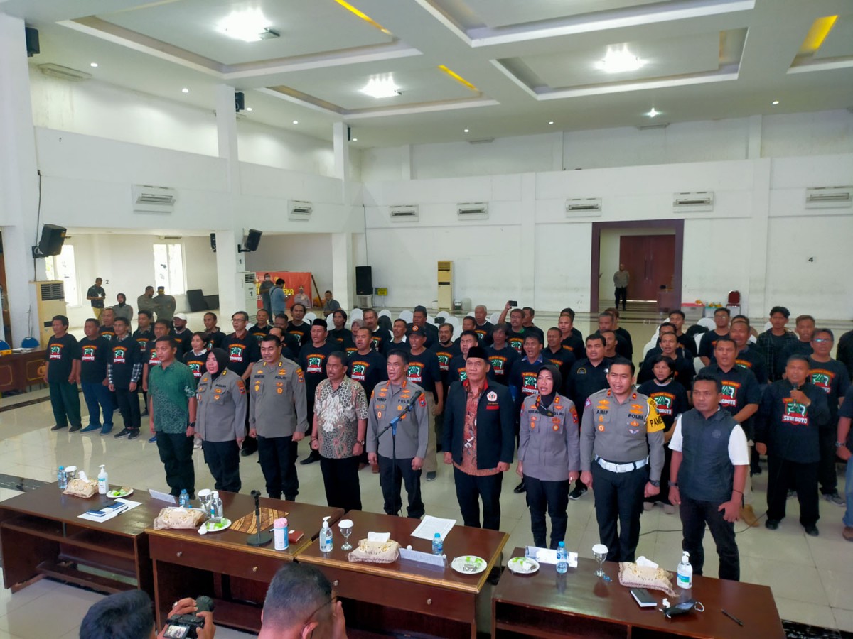 Ikrak Pendekar Wani Jogo Suroboyo (Foto-foto: Fahrizal Tito/jatimnow.com)