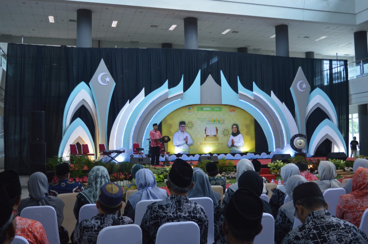 Ajang MTQ Kabupaten Kediri 2022 (Foto: Dinas Kominfo Kabupaten Kediri/jatimnow.com)