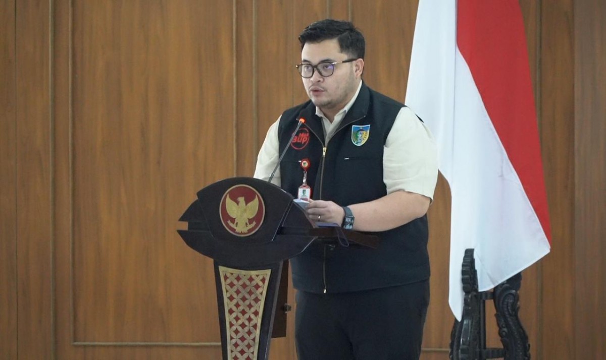 Mas Dhito dalam kegiatan koordinasi pemberantasan korupsi tahun 2022 dan program tematik oleh KPK RI. (Foto : Humas Pemkab Kediri/jatimnow.com)