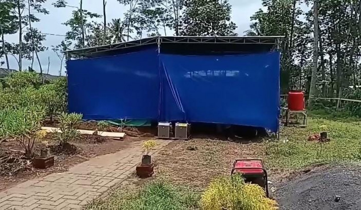 Lokasi autopsi korban tragedi Kanjuruhan. (Foto: Keriswanto for Jatimnow.com)