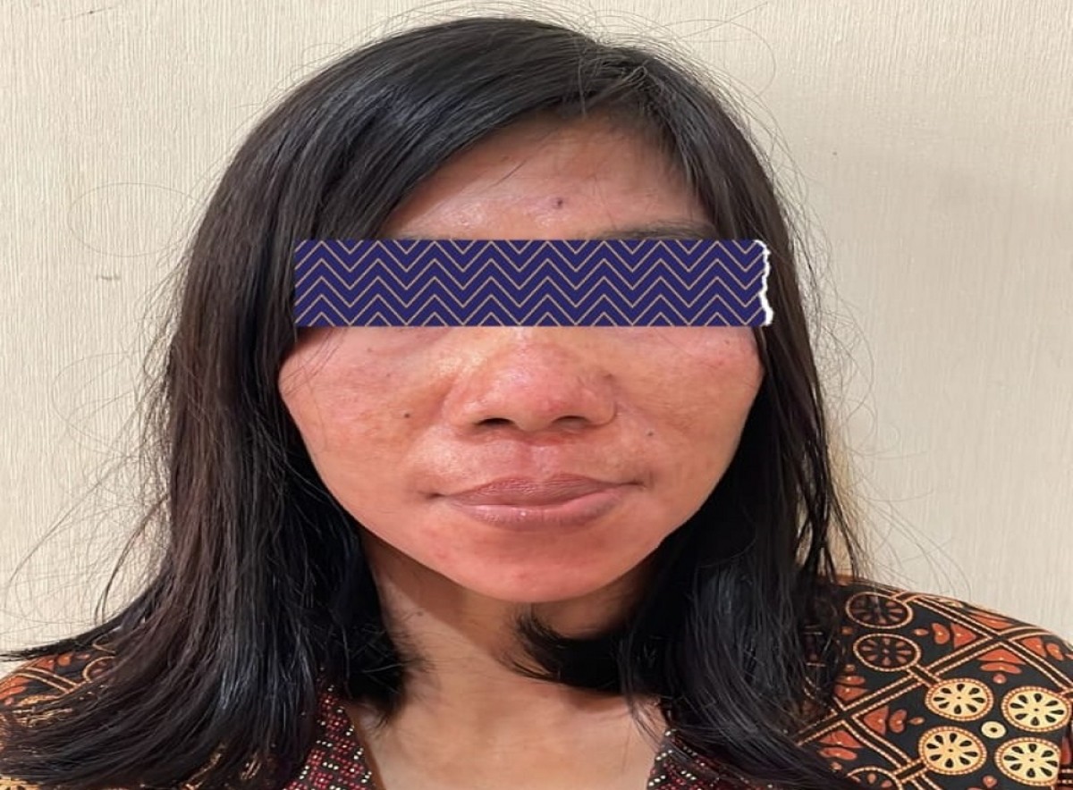 Pemasok pil dobel L ke Ifa Nurdiana. (Foto: Satresnarkoba Polres Mojokerto for jatimnow.com)