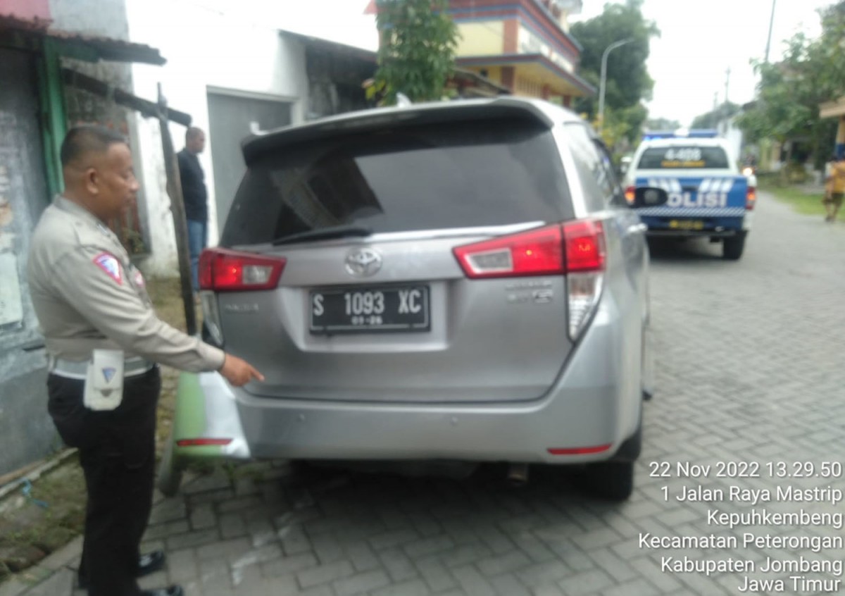 Sempat Kabur, Bapak di Jombang yang Tabrak Anaknya Diamankan