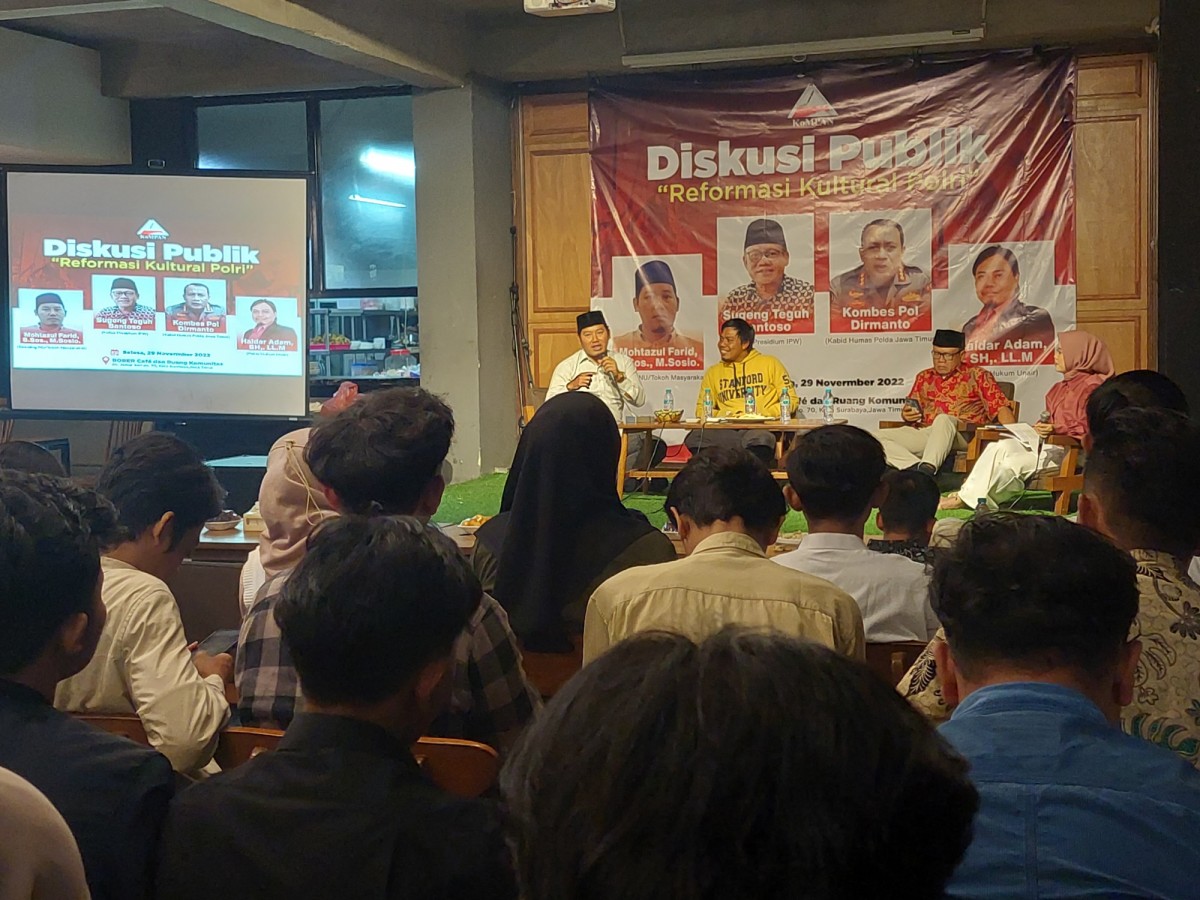 IPW dan KOMPAN Gelar Diskusi Publik, Desak Kabareskrim Dinonaktifkan