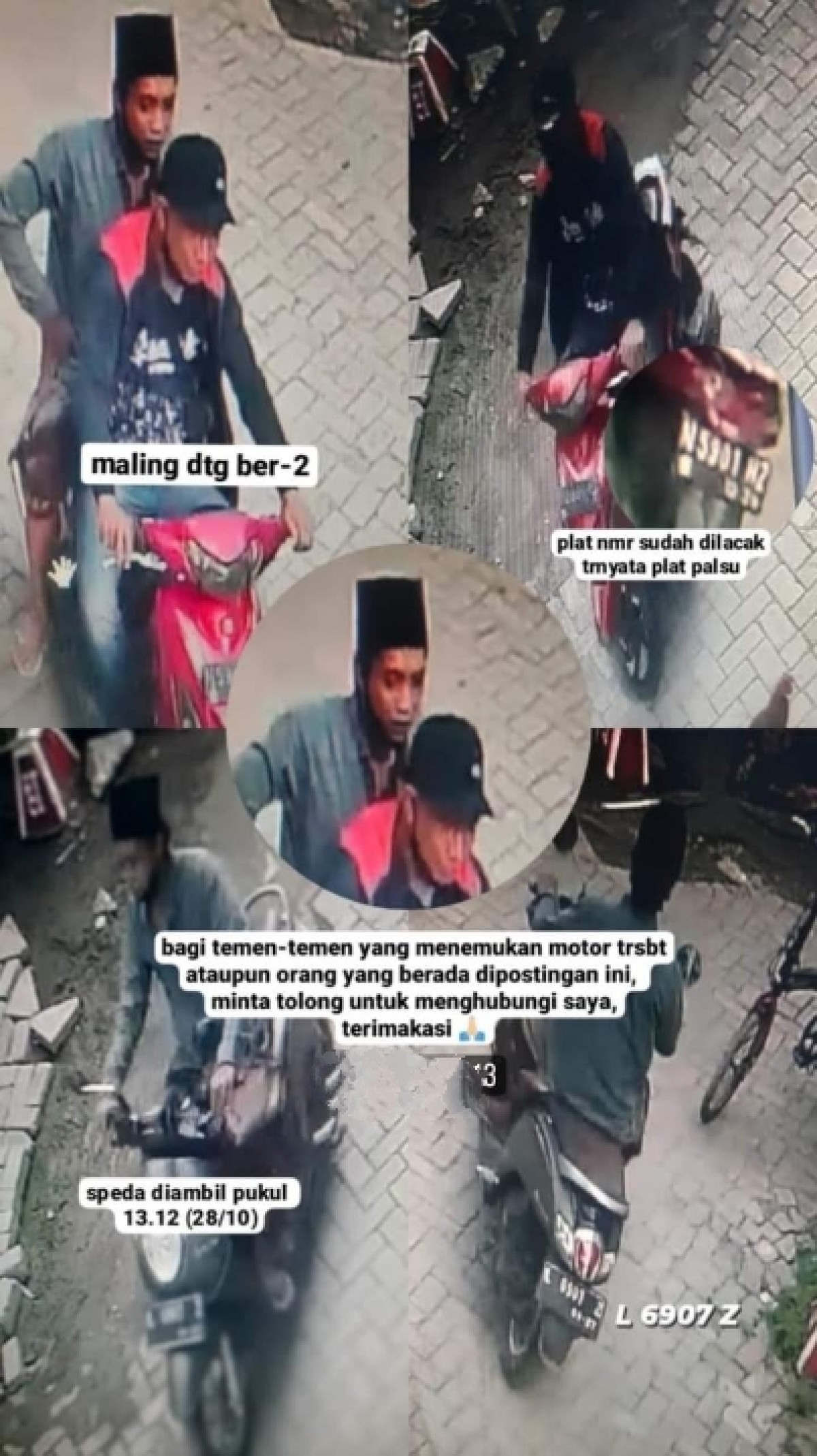 tangkapan layar CCTV for jatimnow.com